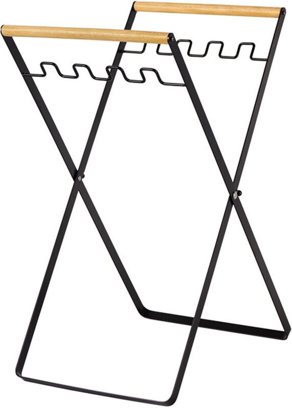 Faltbarer Müllbeutelhalter aus Eisen, tragbar und praktisch, multifunktionale Verwendung für Camping, Garten und Wäscher...