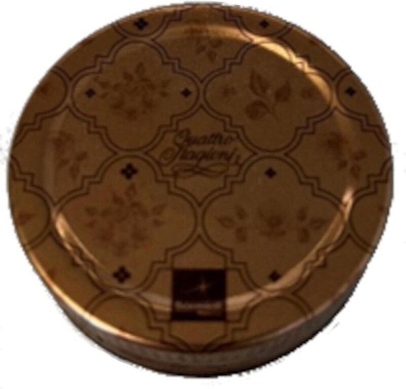 Deckel cucinare 56 mm 4er für Quattro Stagioni kupfer