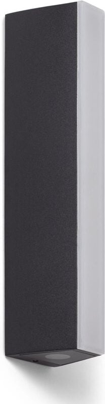 LED Wandleuchte für Außenbereich Aluminium doppelseitige Beleuchtung Hisar M Schwarz