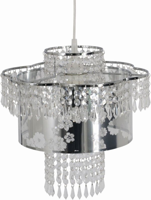 Naeve FANCY 32cm Pendel-Deckenleuchte Chrom 1xE27