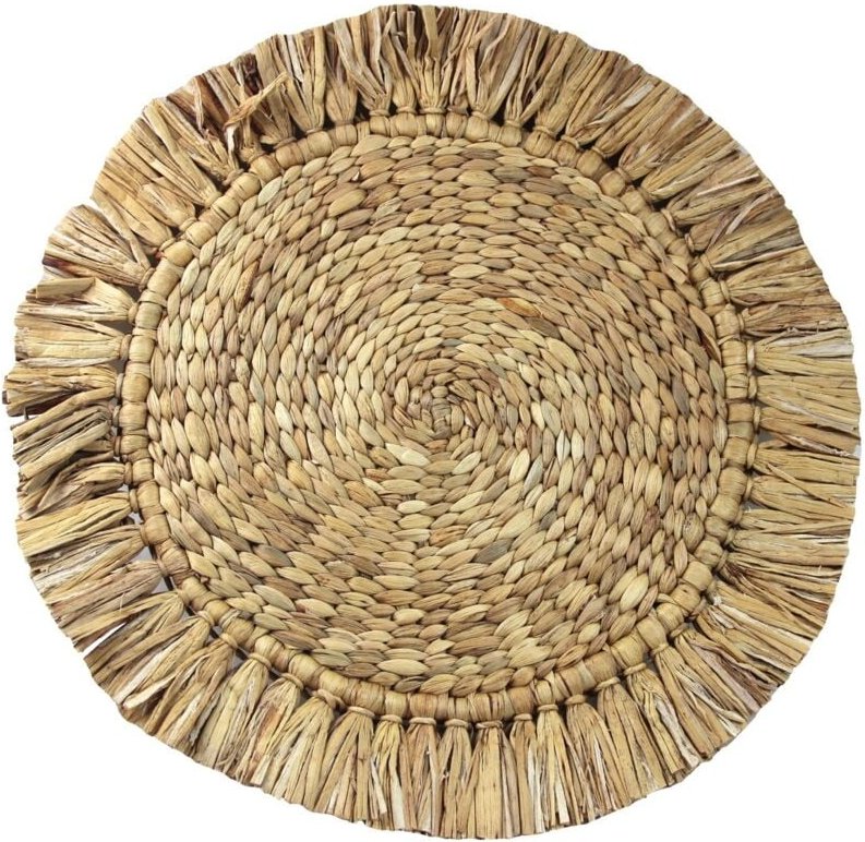 Signes Grimalt - Untersetzer aus natürlicher Wasserhyazinthe für die Küche – Schützen Sie Ihren Tisch mit Stil und Elega...