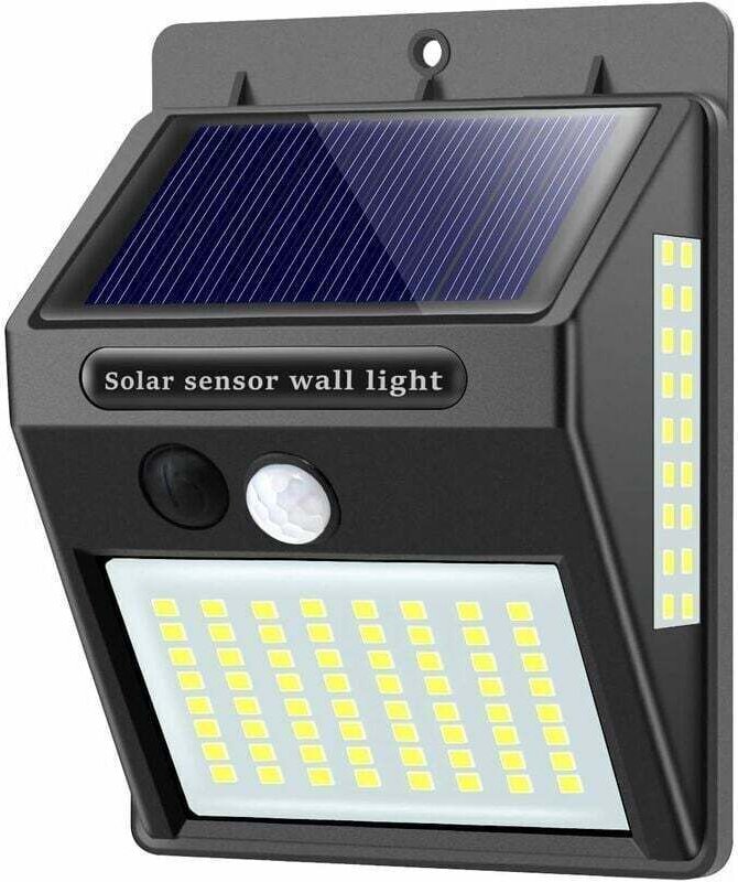 Thumbnail - YMYNY Solarleuchten Außen mit Bewegungsmelder - Hochwertige 100 LED Solarleuchte - 1000 Lumen, 2200 mAh wasserdichte Sol...