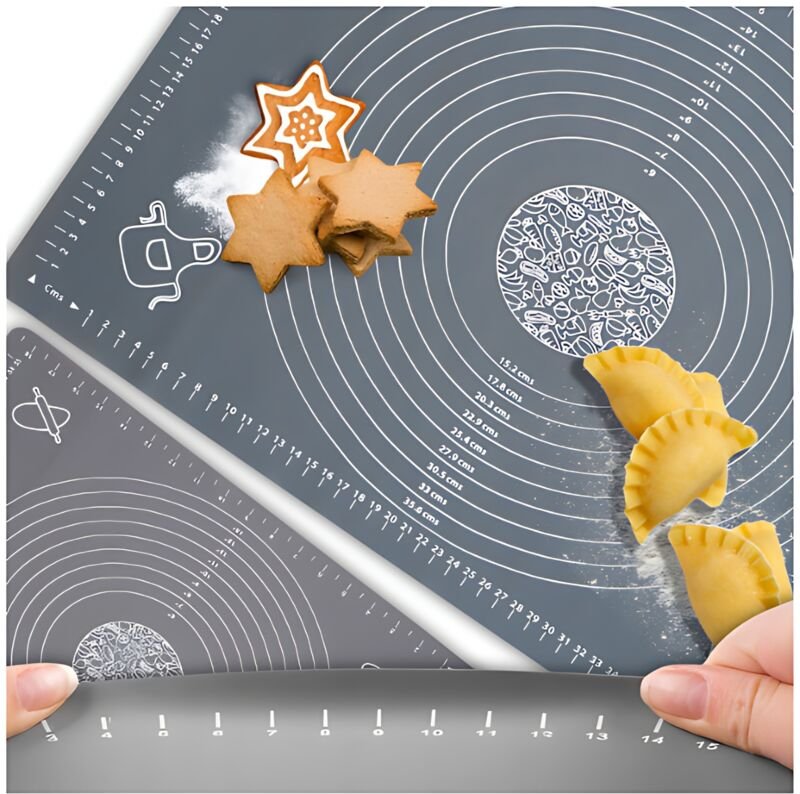 Große Silikonmatte für Küche und Backen