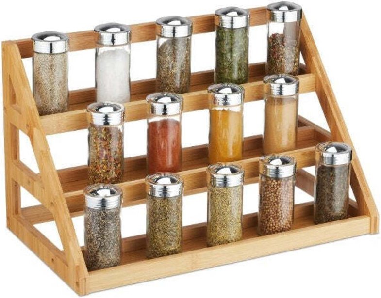 Gewurzregal aus bambus
