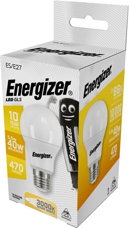 LED-Lampe Energizer a60 standard 5.5w 470lm e2700k