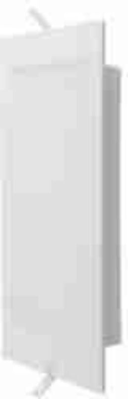 LED10487 VT-61018 Versenkbare Aluminium-Schiene, Schwarz, 2 m