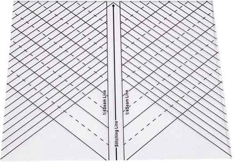 Tlily - Gerades Arc-Quilting-Lineal, Quilt im ein Day Sew Lineal, 1Er-Pack
