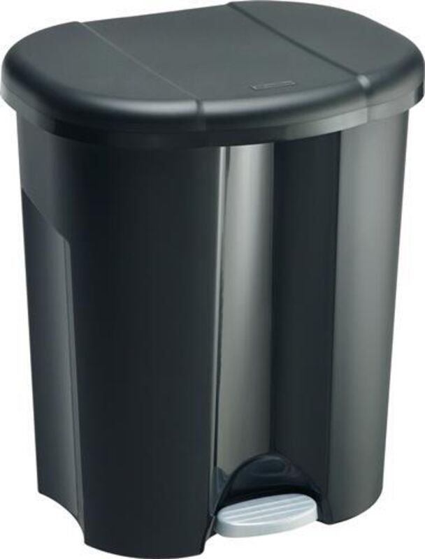 Rotho - Tretabfallsammler trio 1x10/2x15l B420xH585mm Ku.schwarz