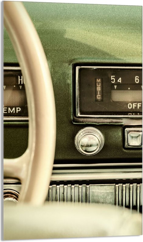 Glasschneidebrett 30x52 Radio