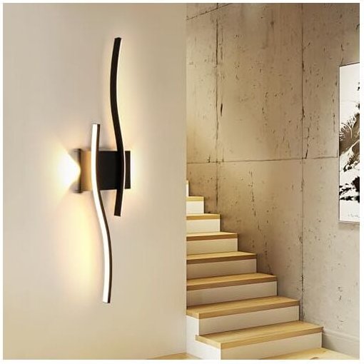 Designer Deckenleuchte v, Acryl, Schwarz, 5-flammig, weißes Licht, 50W, 220V - Goeco