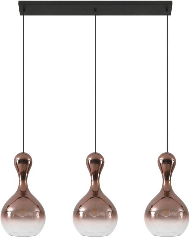 Pendelleuchte "Lyrisa" aus Glas für Wohnzimmer & Esszimmer von Lucande