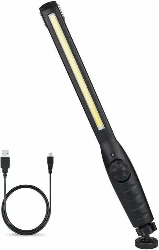 Jalleria - Baustellenhandlampe usb wiederaufladbare Arbeitsleuchte cob Inspektionslampe Lampe,
