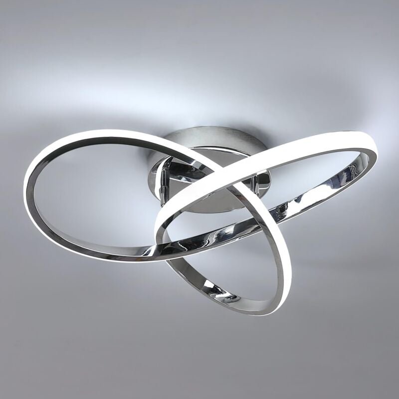 COMELY Moderne LED Deckenleuchte im Kleeblatt-Design, LED-Deckenleuchte Ø 40 cm für Wohnzimmer, Küche, Schlafzimmer, Bal...