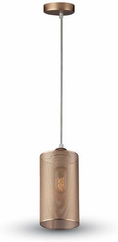 Pendant Light 1MT E27 Elegant Stylish Ф130mm - Metall - Mod VT-7132 - SKU 3827 - Champagne Gold