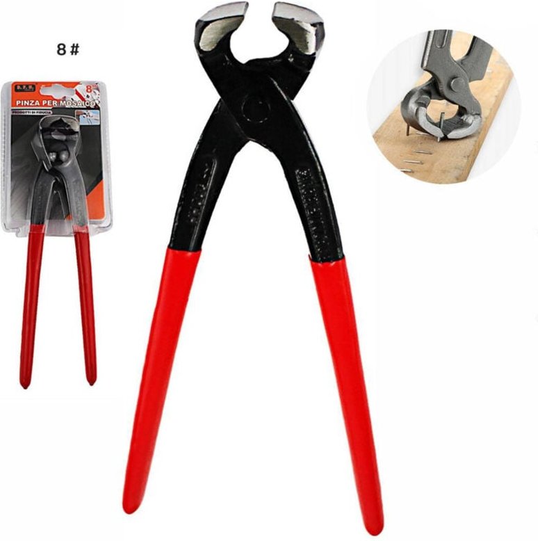 Trade Shop Traesio - Trade Shop - tenaglien für ferraioli zusammenfassungen 8' in acciaio cromo vanadio 21 cm -