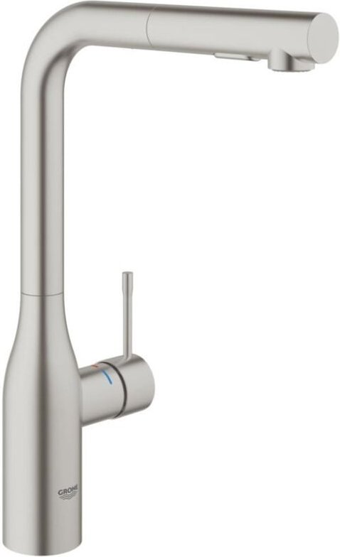 Grohe Essence Einhebelmischer Wasserhahn, Supersteel (30270DC0)