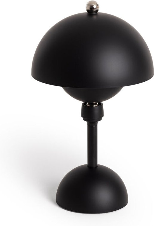 LED-Tischlampe 5W Tragbar mit wiederaufladbarem USB-Akku Pauna Schwarz