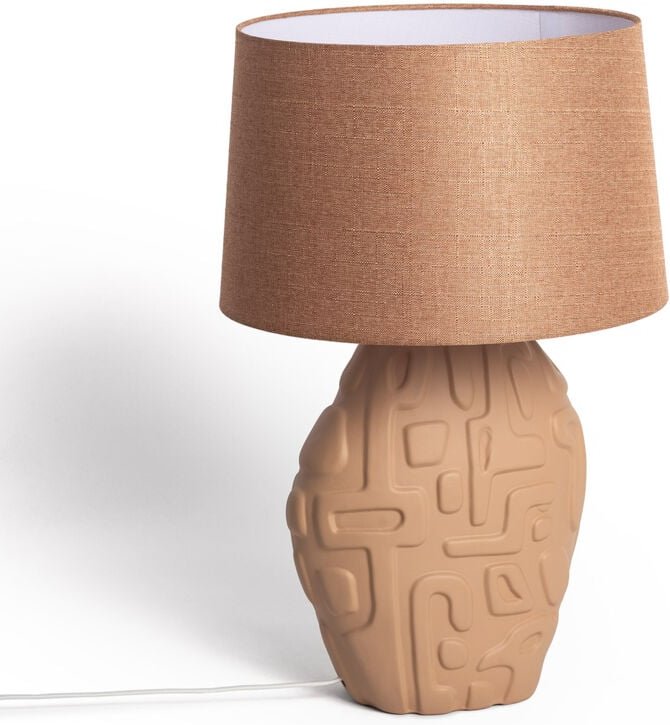 Ledkia - Tischlampe aus Keramik Surab Beige