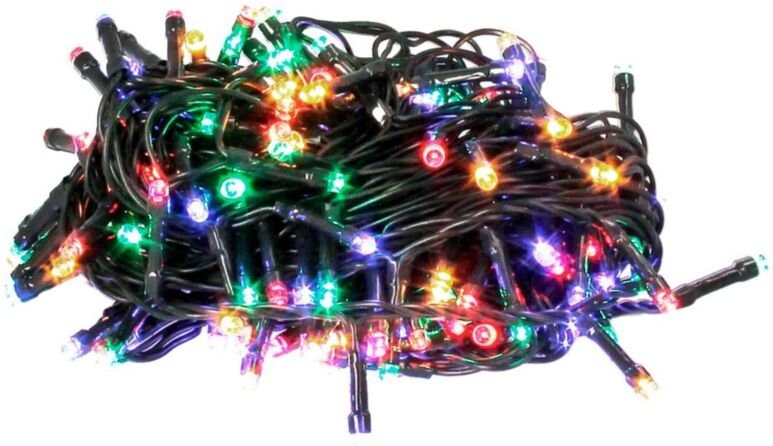 Thumbnail - Girlande mit 8 Modi mit 50 LEDs (4,5 m) rgb 230 v IP44