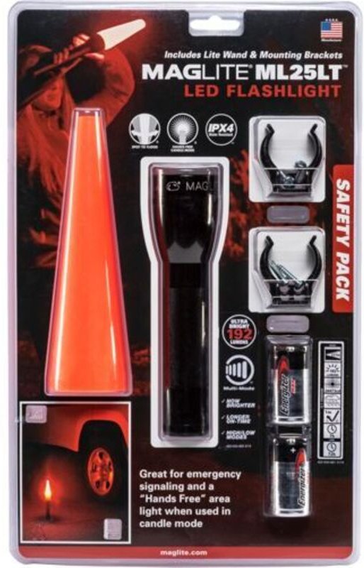 Mag-lite - Maglite ML25 led Sicherheitslampe schwarz
