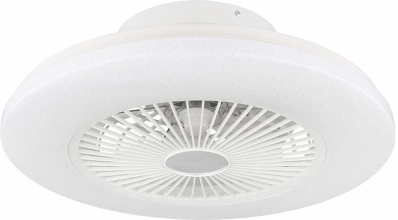 Etc-shop - led Deckenventilator inkl. Fernbedienung Sterneneffekt Dimmbar CCT-Schaltung Nachtlicht Timer 3 Stufen