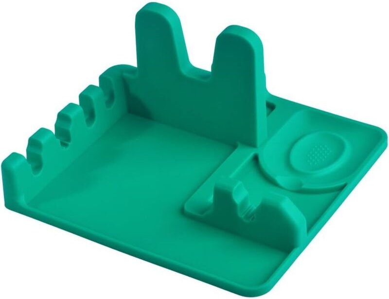 Thumbnail - Sollbry - Silikon-Löffelablage und Topfdeckelhalter für Küchentheke, Schöpfkelle/Spachtel/Löffel/Zange, lebensmittelecht...