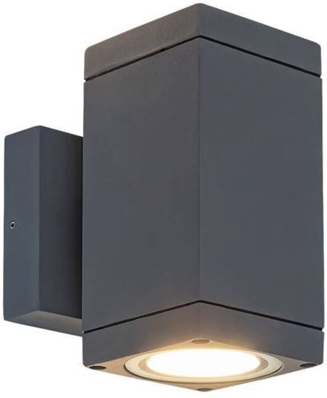 Minimalistische Außenwandleuchte 2xGU10 Buffalo anthrazit 7888 Rabalux