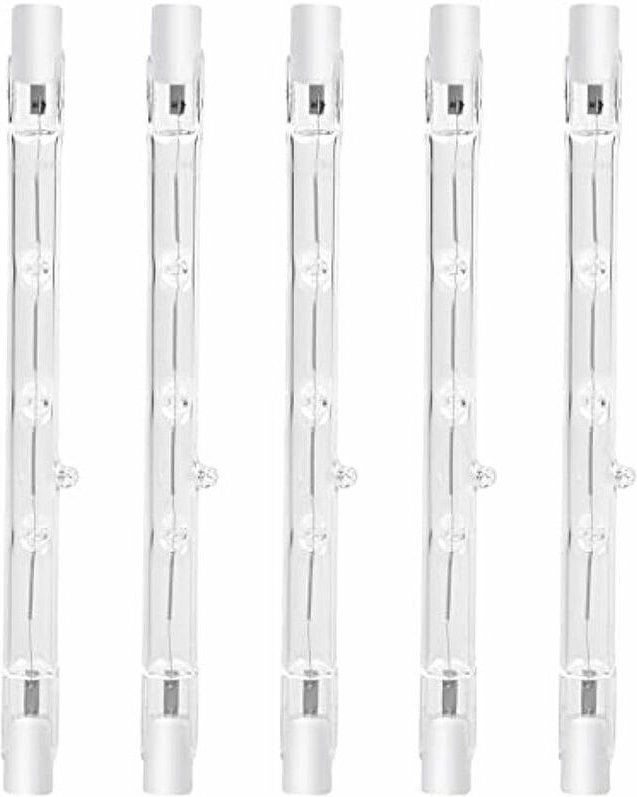 Shining House - 100 w, 118 mm, R7s, dimmbar, Halogen-Bleistiftlampe, warmweiß, 2800 k, R7s, linearer Strahler, AC220–240...