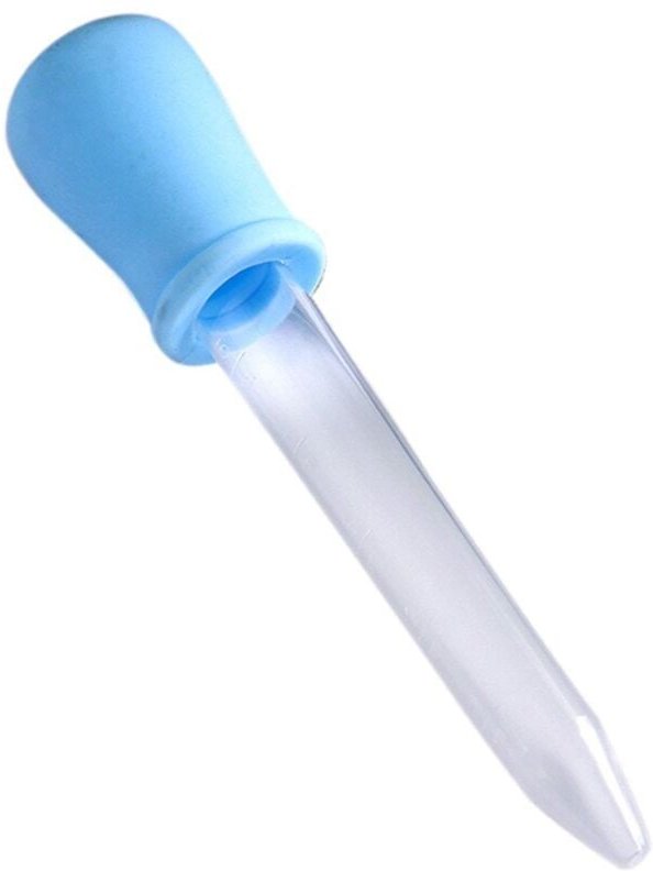 Tlily - 5ml Mini-Pipetten/Pasteur-Flüssigkeitstropfer für durchsichtigen Kunststoff, blau