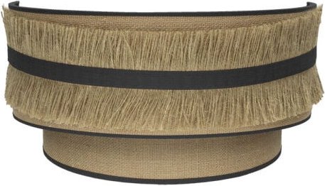 FABRILAMP Wandleuchte Natalia 1xe27 Saco-schwarz 17x30x15 Cm