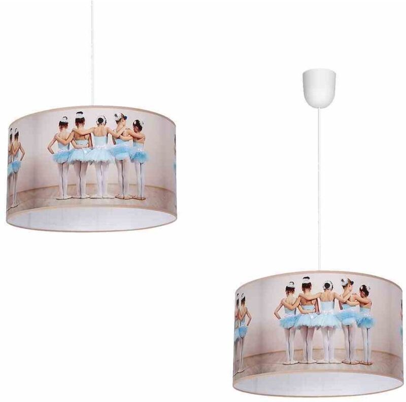 Kinderhängelampe 1x60W E27 BALLERINA MLP4311 Milagro