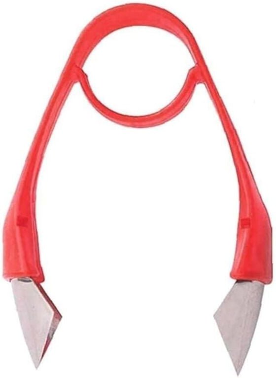 Tlily - Obst Corer Erdbeere Core Extractor Stem Augen Stiel Blätter Küche Werkzeug