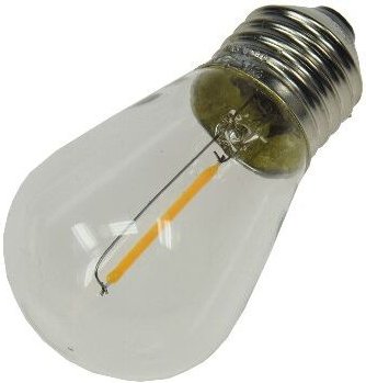 Chilitec - Ersatz-Lampe E27 12V/0,8W für Biergarten-Lichterkette ct-bgl 15