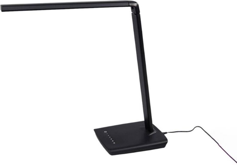 Led Tischlampe 'Kuno' aus Kunststoffmit usb Anschluss dimmbar für Arbeitszimmer & Büro von Lindby