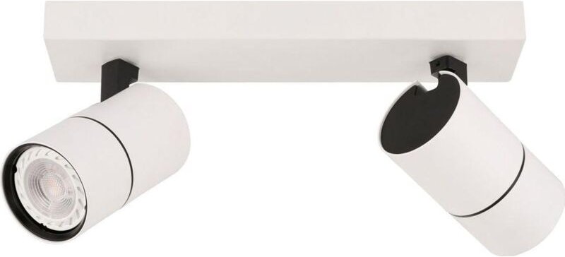 Italux Laconi Moderner 2-Licht-Doppel-Deckenstrahler, GU10