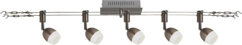 Naeve TONY LED III Deckenstrahlerleiste Stahl-Blank 3000K