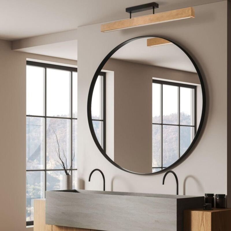 TK Lighting TEO 6619 Deckenlampe Schwarz 96 cm