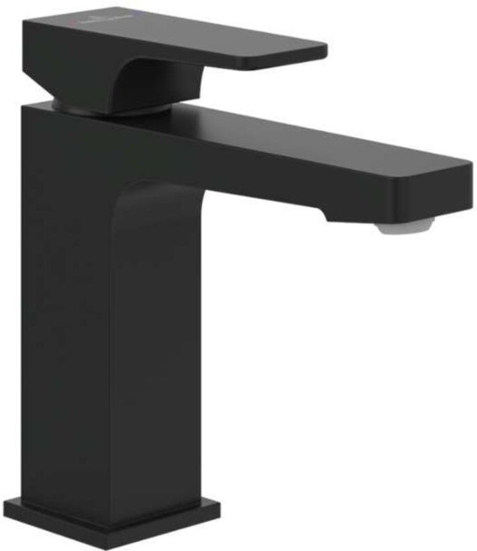 Villeroy & Boch Architectura Square - Waschtischarmatur AquaSmart, schwarz matt TVW125004000K5