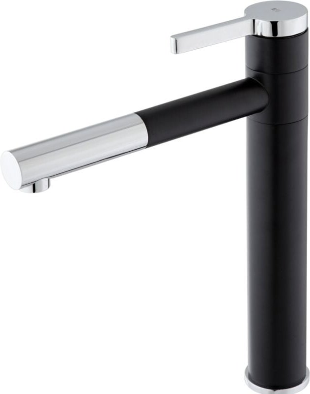 Ultrate Küchenarmatur schwarz und verchromt - Essebagno