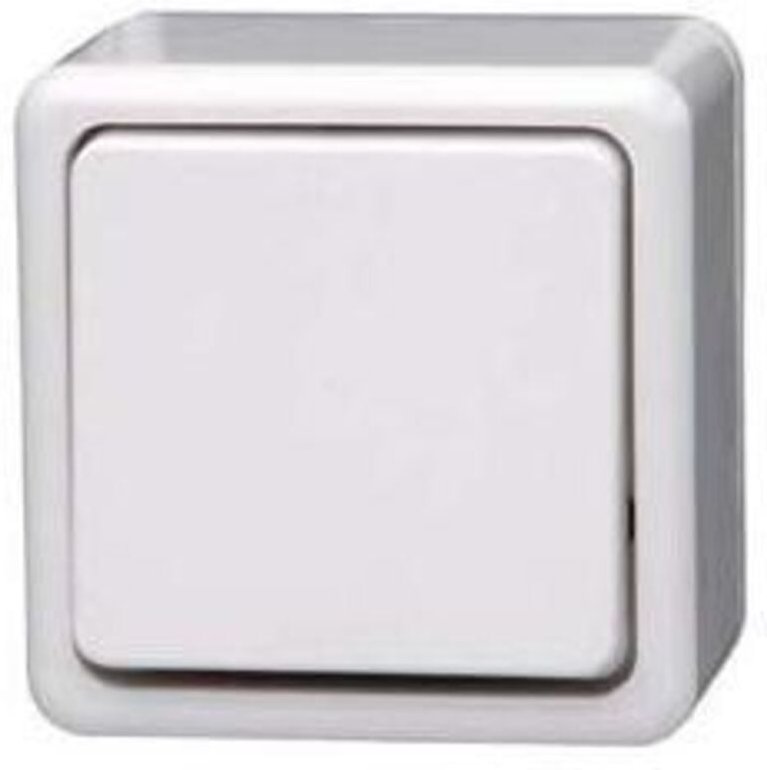 Kopp Kreuzschalter Aufputz-Standard Arktis-Weiß 513702008 1 St.