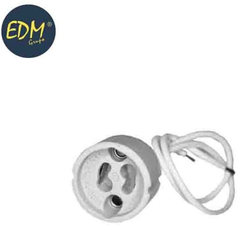 Halogenlampenfassung GU-10 2A 250V 15cm EDM-Kabel