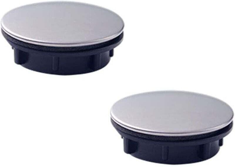 Confezione da 2 copriforo per lavello da cucina, foro per rubinetto, copriforo per rubinetto del bagno, copriforo per tr...