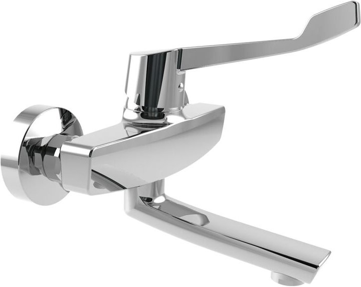 heinrichschulte CARE Wandarmatur omega2, mit Auslauf 110 mm