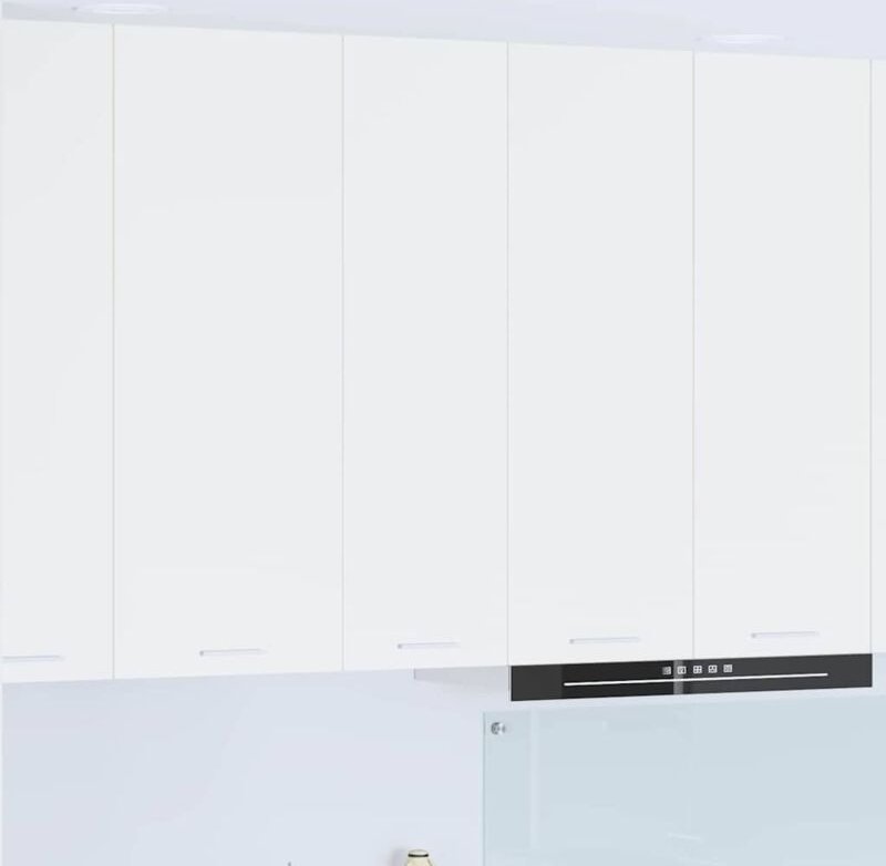 Hängeschrank mit Speicher Weiß 30 x 31 x 100 cm Holzwerkstoff vidaXL