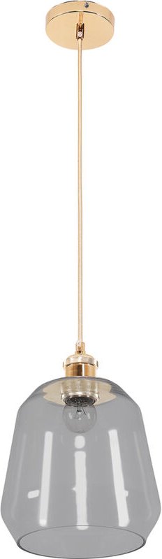 Privatefloor - Kristall-Deckenleuchte - Pendelleuchte - Alessia Grau transparent