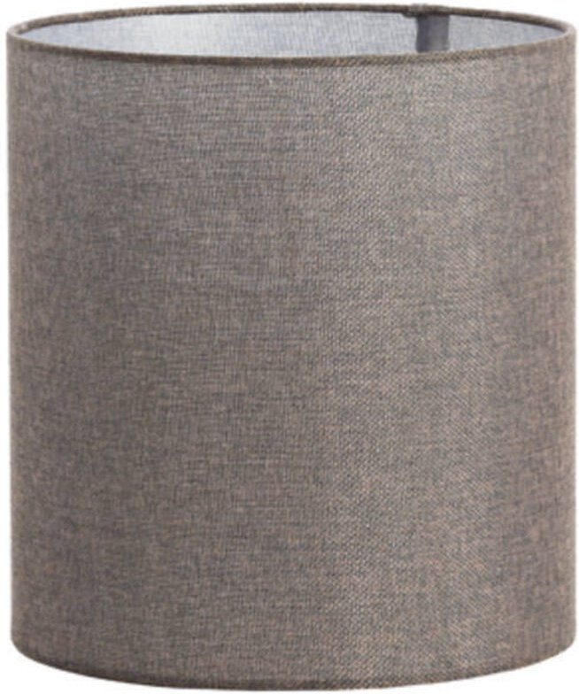 Light & Living - lampenschirm - Branfo - braun - textil - E27 -