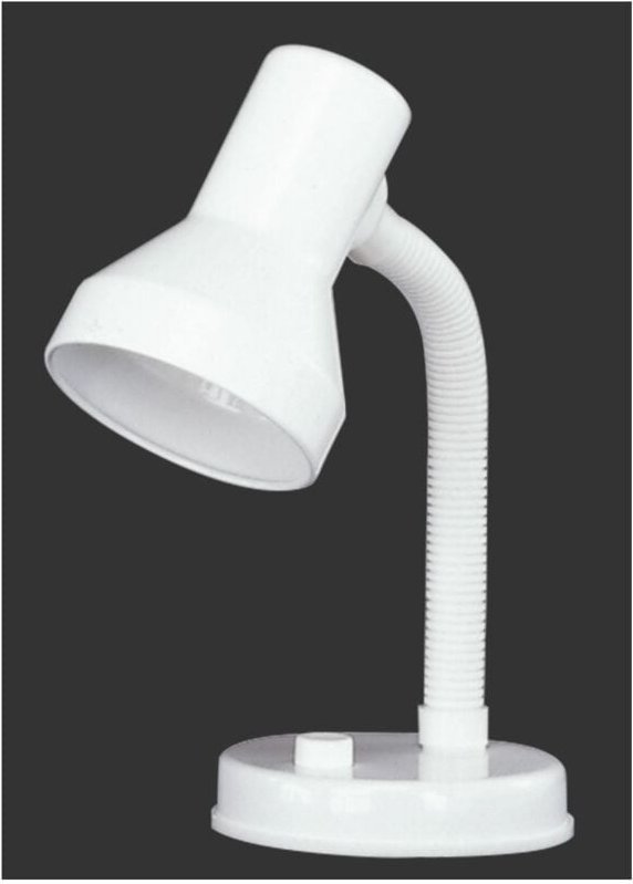Schreibtischlampe 1xE27 Weiß Pronto Trio Lighting