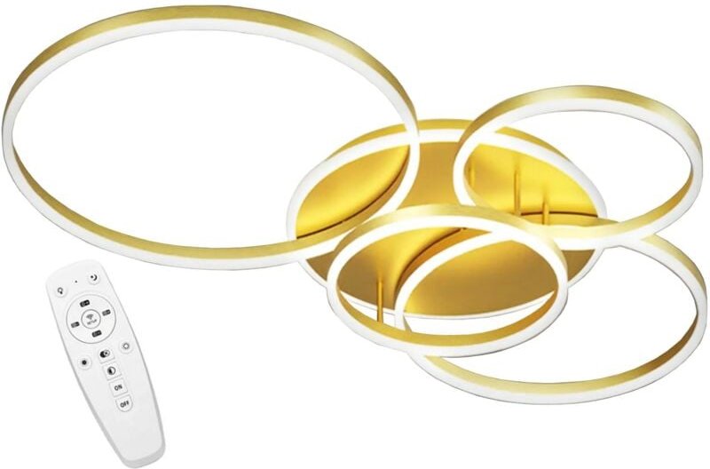 Toolight - deckenleuchte APP1057-C gold