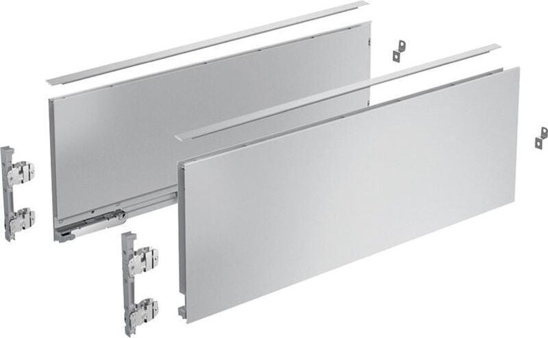 Hettich - Profil Avantech You B.500 x H.187 mm Grau Set - 9255267