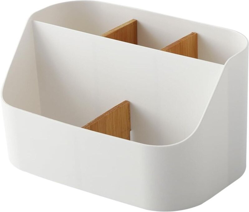 Desktop-Aufbewahrungsbox, Fernbedienungsständer, Kosmetik-Organizer, geeignet für Zuhause und Büro